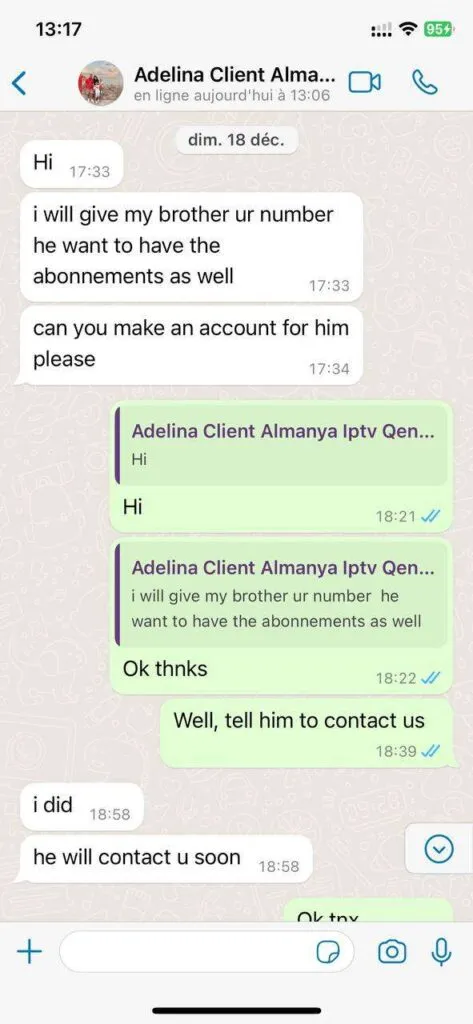 WhatsApp customer support feedback screenshot 5